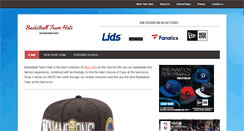 Desktop Screenshot of basketballteamhats.com